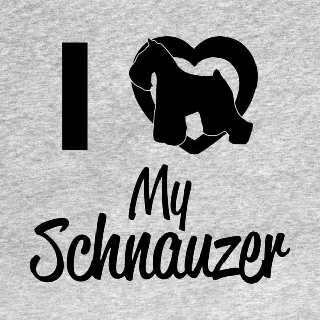 I Love My Schnauzer by CuteSyifas93